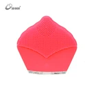 Korea hotsale facial sonic brush soft silicone waterproof face ultrasonic cleansing device