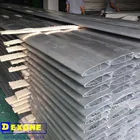 Aluminum louvered panels/ external aluminum sun shading louver/ aluminum sheet