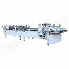 hot melt glue machine making plastic box,PVC PET PP Plastic Box Hot Melt Glue Carton Box Gluing machine