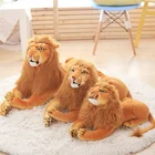 Different sizes simulation ride on plush toy lion stuffed animal