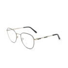 2019 light metal optical frame round metal spectacle frame with high quality light stainless steel eyewear