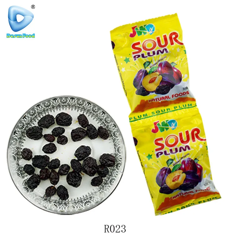 chinese black preserved dry fruit sour plums