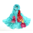 Factory direct sale custom design women winter fleece Promotional cashmere scarf