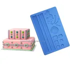 China manufacture wholesale silicone Jewelry molds cake decorating