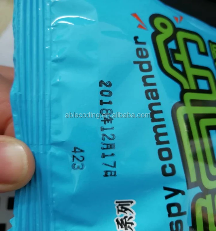MY380 Type Stainless Steel batch expiry date coding machine