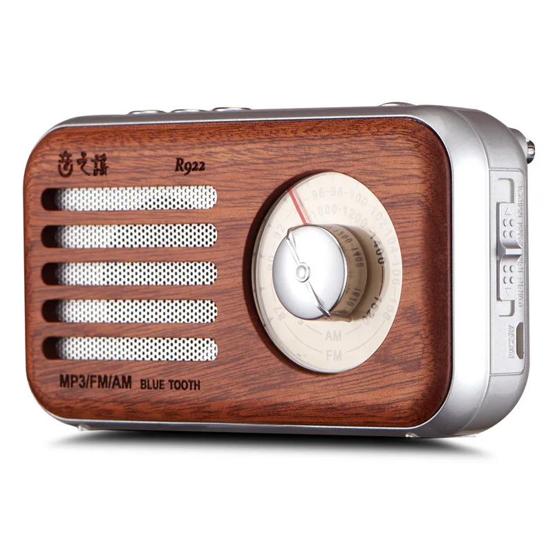 OEM wooden mini vintage wireless fm radio receiver remote control - ANKUX.COM