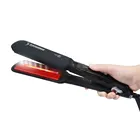 Professional Ceramic Steam Hair Flat Iron Infrared Hair Straightener