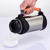18/8 Double Walls Stainless Steel wide mouth Vacuum Travel POT with handle