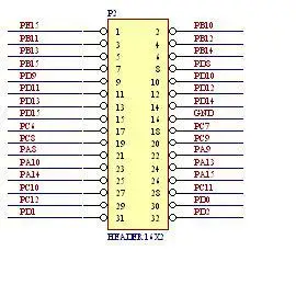 STM32 development board core board /STM32F407VGT6 minimum system board M4 168MHz