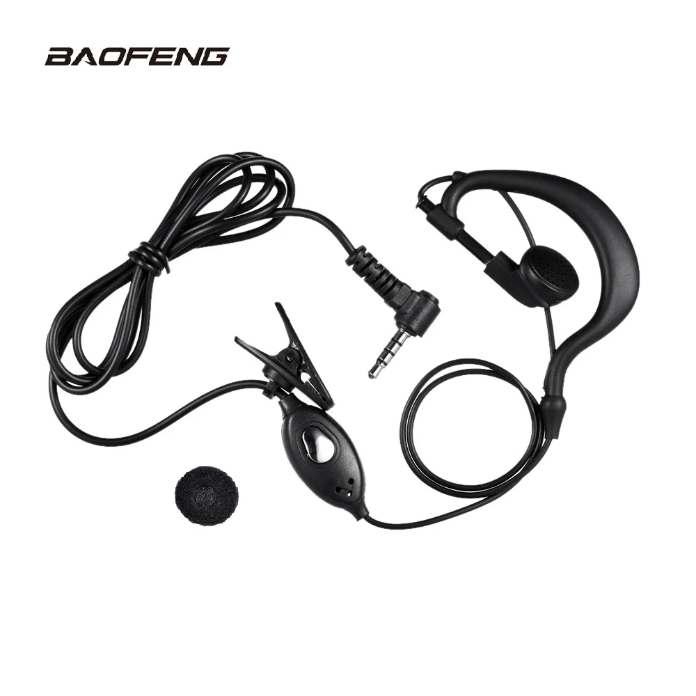 BAOFENG-UV-3R-In-ear-Earphone-Mic-for-DMR-Digital-Transceiver-Mobile-2-way-Radio-Walkie (3)