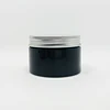 /product-detail/black-plastic-jar-hair-clay-container-with-plastic-cap-metal-lid-custom-logo-on-jar-62202036401.html