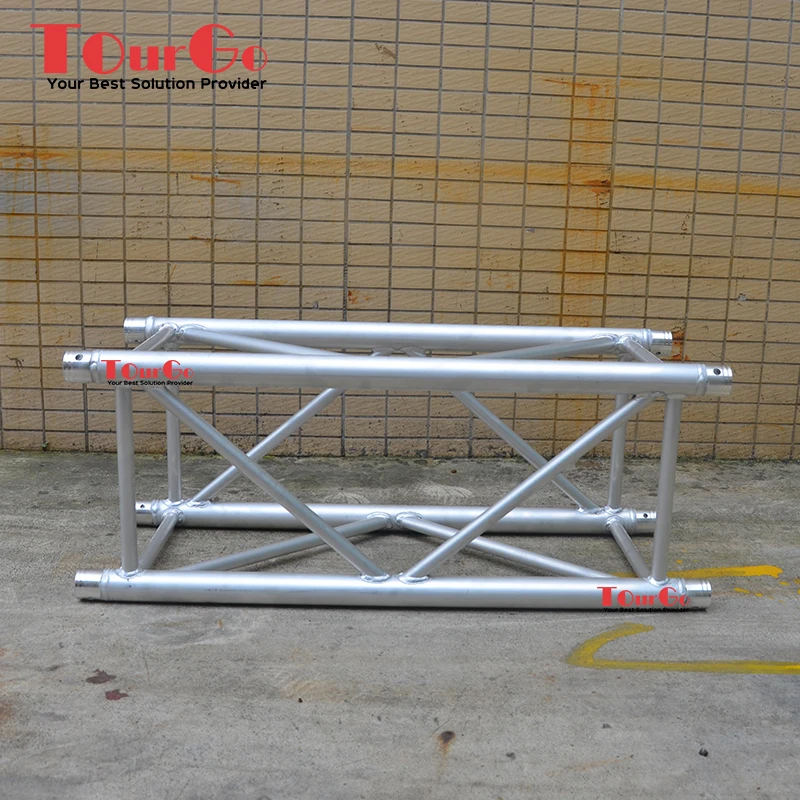 Heavy Duty Portable 400mm Aluminum Spigot Truss System with TUV Certification for Stage Lighting Exhibit Booth