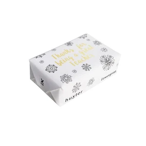 factory custom size printed tissue gift soap wrapping paper