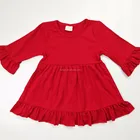 High quality soft cotton kids clothing suppliers china baby girl winter dresses children frocks designs