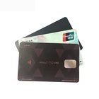 Custom Credit Card Guard Blank RFID Blocking Card In Store