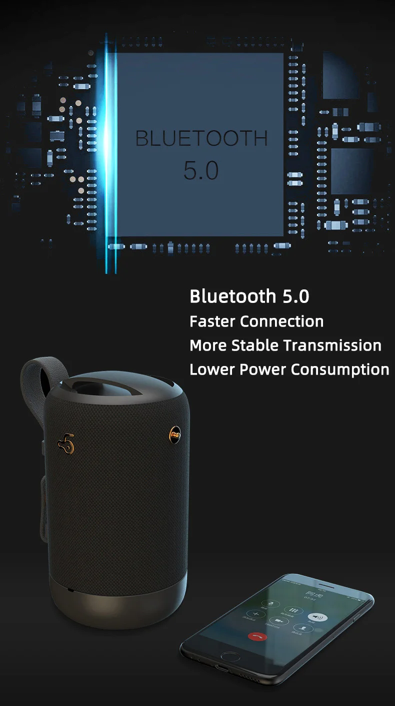 T3 Water Resistant Proof Bottle Bluetooth Speaker With Usb Port - ANKUX.COM