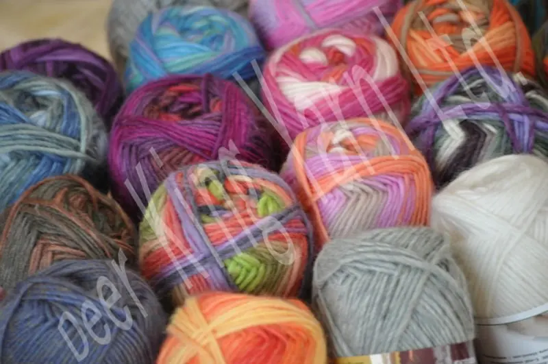 Supply All Colors Recycled Polyester Twisted Label Dyed Yarn - Buy ...