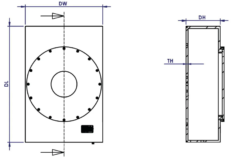 Series Air Flameproof Heater, Max 690VAC or 660VDC, Electric - detail 12