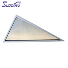 Special design heterosexual window low e glass aluminum fixed window skylight for children room