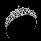 Luxury Gift women AAA zircon bridal tiara wedding hair accessories