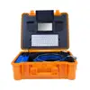 New Arrival 7 inch Monitor 25mm Camera Head Sewer Pipe Inspection Camera System With Meter Counter Keyboard Typing DVR
