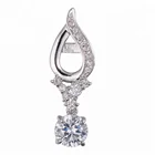 diamond jewellery small real diamond earrings 14k white gold earrings