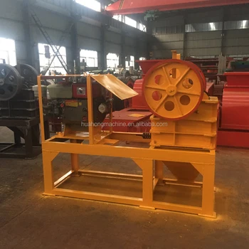 Hard Rock Crusher,Granite Limestone Cobble Cement Jaw Crusher with diesel engine