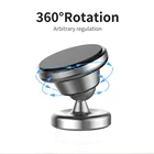 Customized logo 360 Degree Desk Dashboard Mount Unique Cell Magnetic Mobile Phone Car Holder