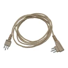 3 Pin Body Hearing aid Receiver Cord Suitable for Pocket aids with Cable
