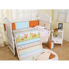Breathable handmade cot cotton baby bedding set