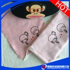 Colorful logo screen printed microfiber cleaning cloths for computer /laptop /glasses