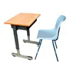 pop school furniture/old school desks with chairs/teenage desks furniture