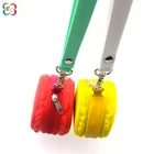 Mini Teen Purse Coin Wallet Macarons Coin Purse with Handle