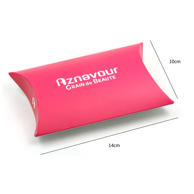 custom logo new style packaging paper pillow boxes for wig hair