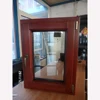 Inserted Wood Window Frame With Glass