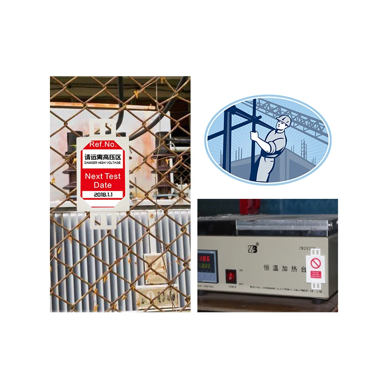 BD-P31 Safety Tagout Plant Machinery Harness Micro Tag, lockout tagout equipment