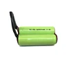 Industrial Packing Ni-MH Batteries 2.4V AA 900mAh Nimh Rechargeable Battery with Wire and Plug