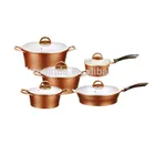 China Manufacture die casting aluminium soup pot cookware set