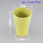 Eco-Friendly Fiber Corn Wheat Toothbrushing Water Cup C002