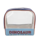 Cosmetic Bags PU cosmetic Zipper Bag Custom Pouch Glitter PU &PVC Cosmetic Pouch