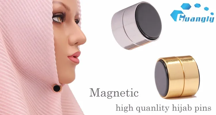 2021 Magnet Muslim Head Scarf Hijab Pins