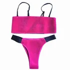 Cikini 2019Velvet Neoprene Swimwear Women Summer Sexy Thong brazilian bikini