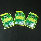 eco friendly liquid plastic storage stand up bag biodegradable pouch zipper aluminium foil bags