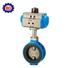 Pneumatic Operated Anti-condensation Aluminum Butterfly Valve