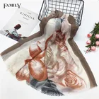 promotional muslim soft hijab women flower print cotton scarf hijab