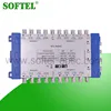 [SOFTEL] Zinc die-cast housing with nickel plated satellite Diseqc switch for Satellite TV System