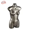 Plastic Mannequin / Chrome Color Female Plastic Hanging Body Form/Display(#925-chrome silver/pearl black /Golden)