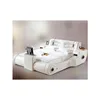 Modern Bedroom Furniture Multifunctional Massage Leather Bed With TV