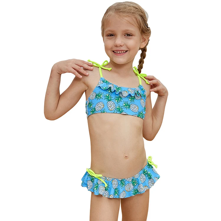 Commerce Assurance En Gros Enfants Vêtements De Sport Maillot de Bain Maillots De Bain Maillots de Bain Bébé Enfants Filles Bikini