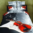 Fantastic design printing elegant music bedding set wholesale